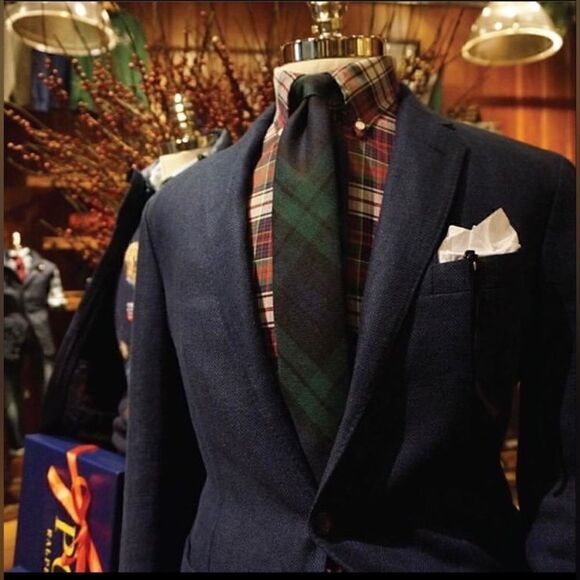 Ralph Lauren Red Tartan Plaid Button Down Shirt - Picture 2 of 16